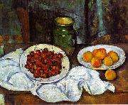 Cherries and Peaches, Paul Cezanne